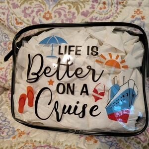 Cruise Themed Travel Pouch